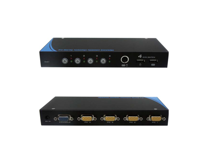 CD-104C (VGA4埠USB&PS2切換器)