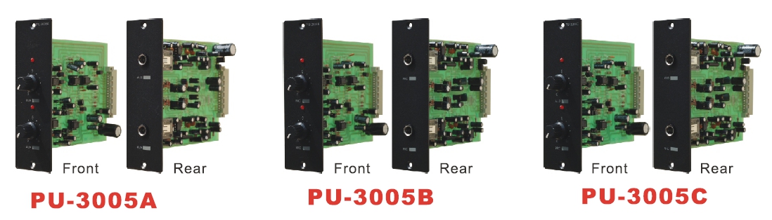 音量控制模組-PU-3005A/B/C